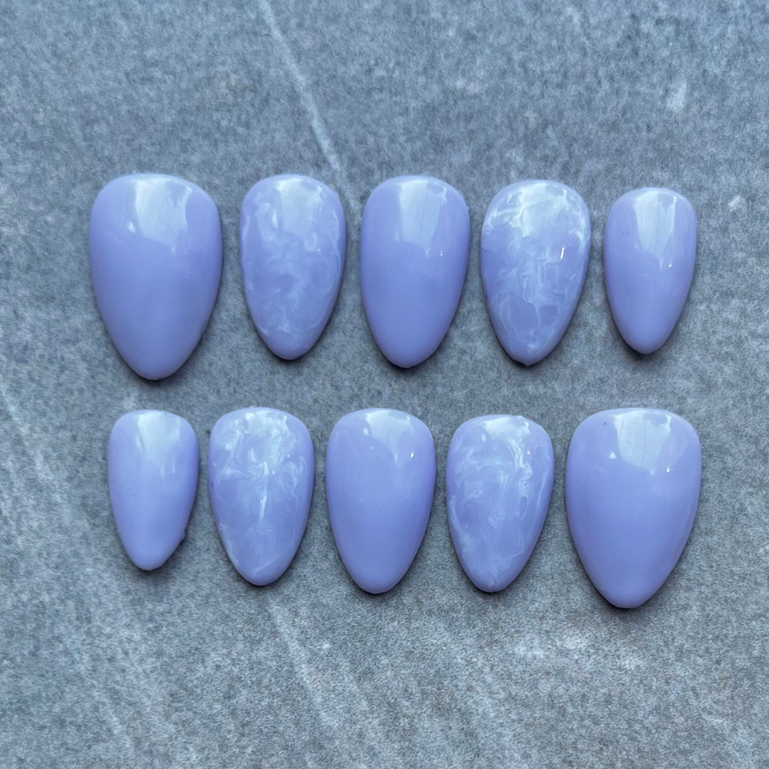 Set Viola - Violet pastel