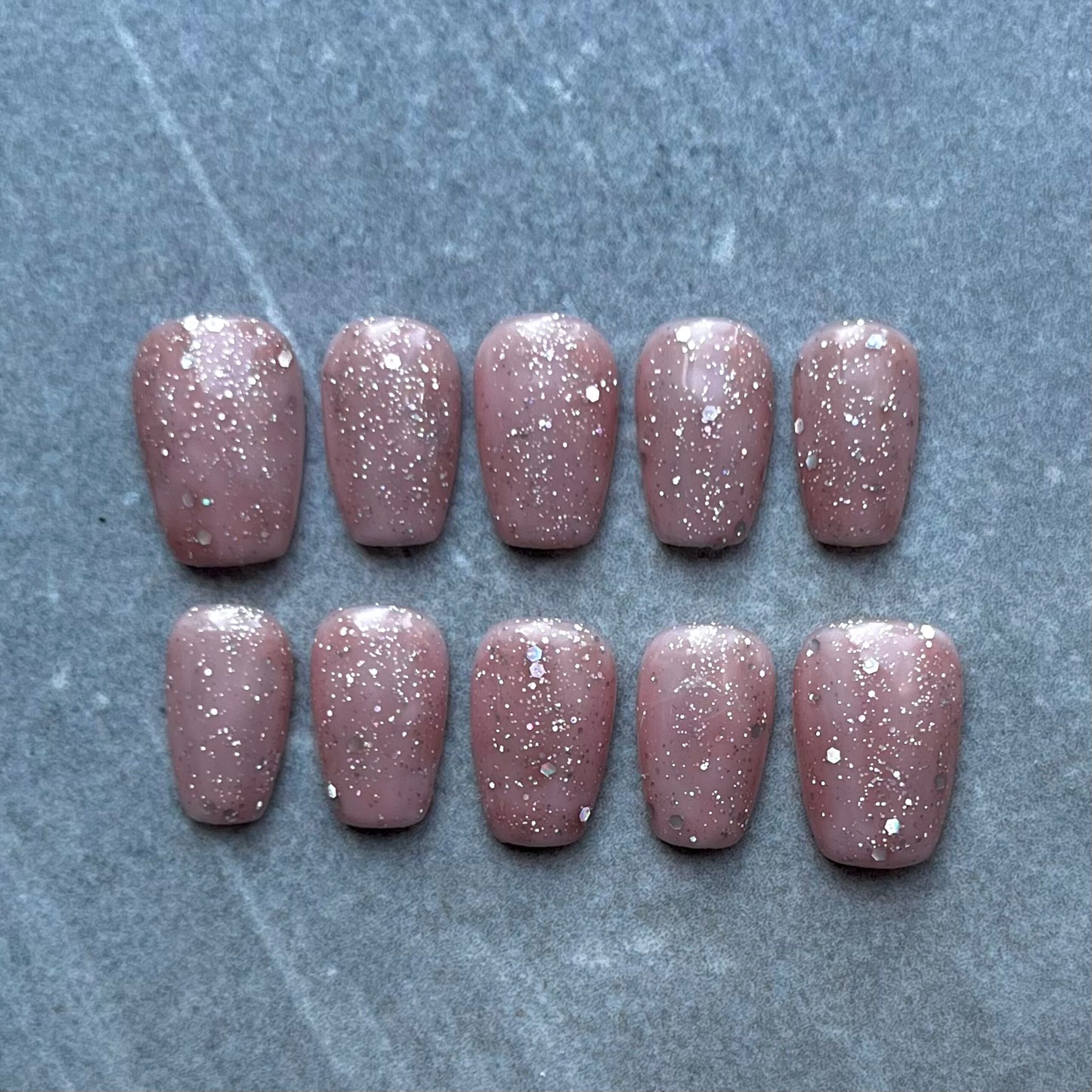 Set Aurore - Paillettes champagne